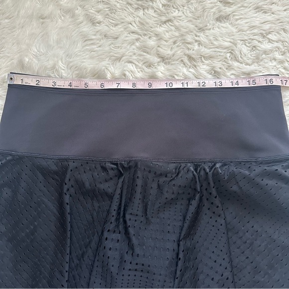 Athleta Skirt A Game 2 In 1 Crop Tight Skort Skirted Leggings Athletic Black 1X - Picture 11 of 12